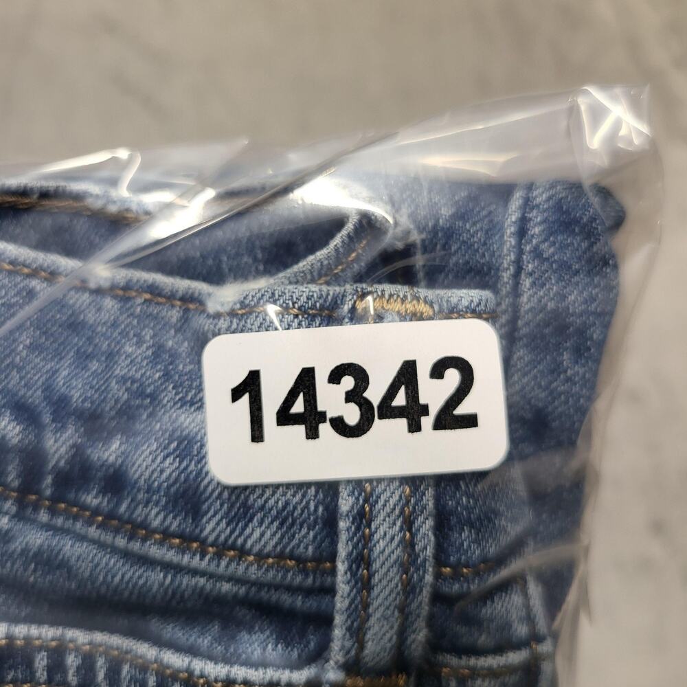 Old Navy Jeans Womens 10 Blue Boyfriend Mid Rise Distressed 5-Pocket Stretch - Picture 10 of 10